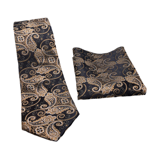 Men neck tie set