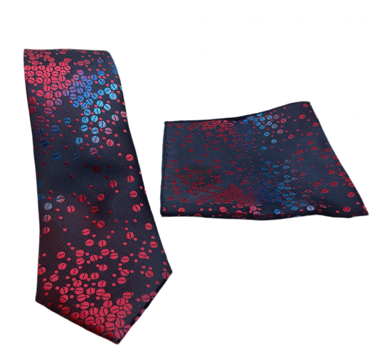 Men neck tie set