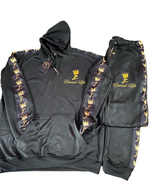 Sweatsuit Black/Gold